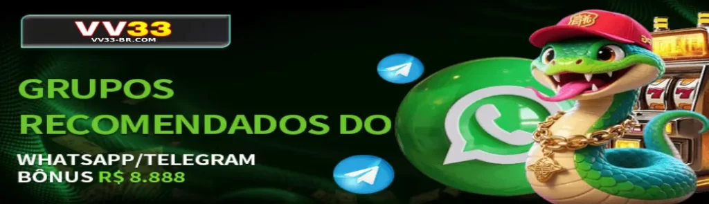 VV33 bônus cadastro e promoções